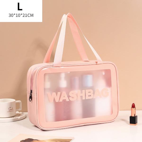 Travel Storage Bag Cosmetic Bag Makeup Bag Travel Organizer Bags Waterproof Washbag Transparent Cosmetic Cases