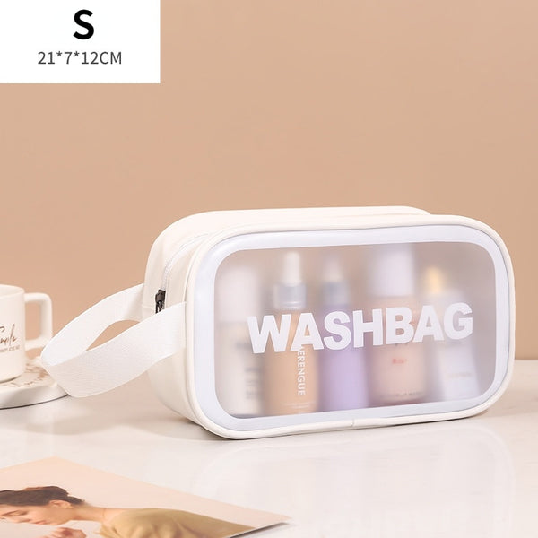 Travel Storage Bag Cosmetic Bag Makeup Bag Travel Organizer Bags Waterproof Washbag Transparent Cosmetic Cases