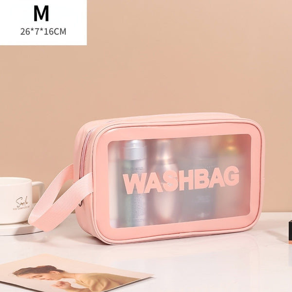 Travel Storage Bag Cosmetic Bag Makeup Bag Travel Organizer Bags Waterproof Washbag Transparent Cosmetic Cases