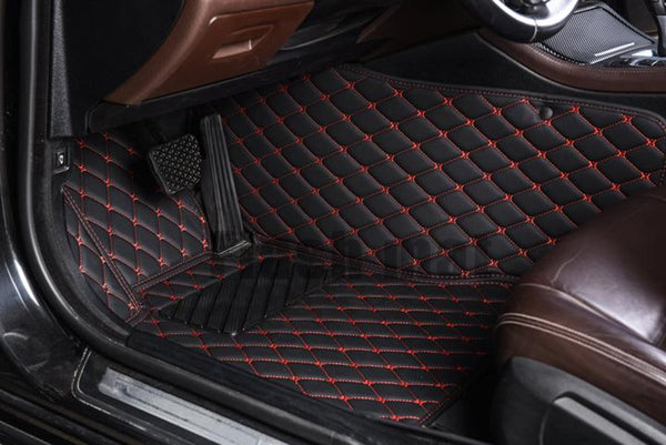 Flash mat leather car floor mats fit 98% car model for Toyota Lada Renault Kia Volkswage Honda BMW BENZ accessories foot mats