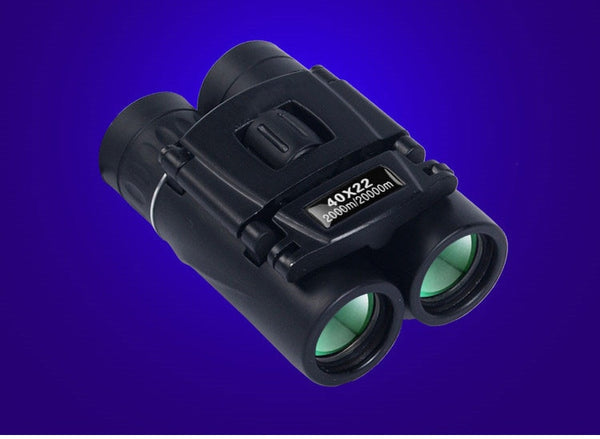 40x22 HD Powerful Binoculars 2000M Long Range Folding Mini Telescope BAK4 FMC Optics For Hunting Sports Outdoor Camping Travel