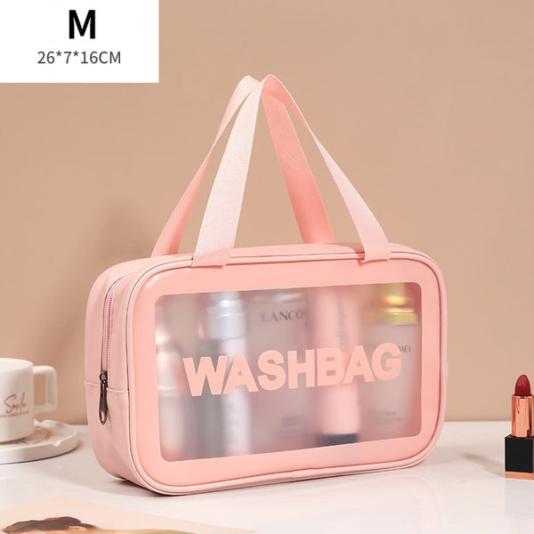 Travel Storage Bag Cosmetic Bag Makeup Bag Travel Organizer Bags Waterproof Washbag Transparent Cosmetic Cases