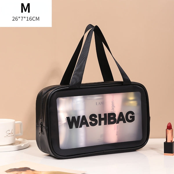 Travel Storage Bag Cosmetic Bag Makeup Bag Travel Organizer Bags Waterproof Washbag Transparent Cosmetic Cases