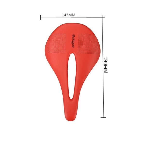 Bicycle Seat Saddle MTB Road Bike Saddles Mountain Bike Racing Saddle PU Breathable Soft Seat Cushion