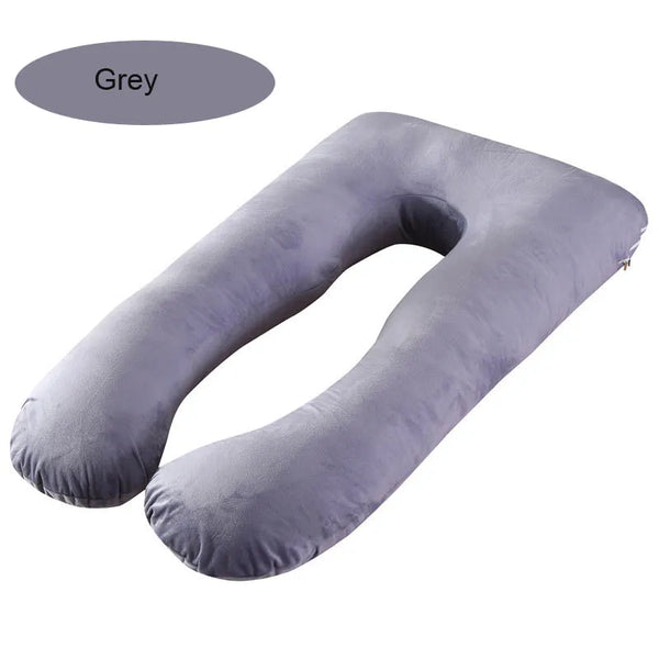 U Shape Pregnancy Pillow Full Body Maternity Pillows for Side Sleeper Pregnancy Women Sleeping Support Bedding Pregnancy Pillow