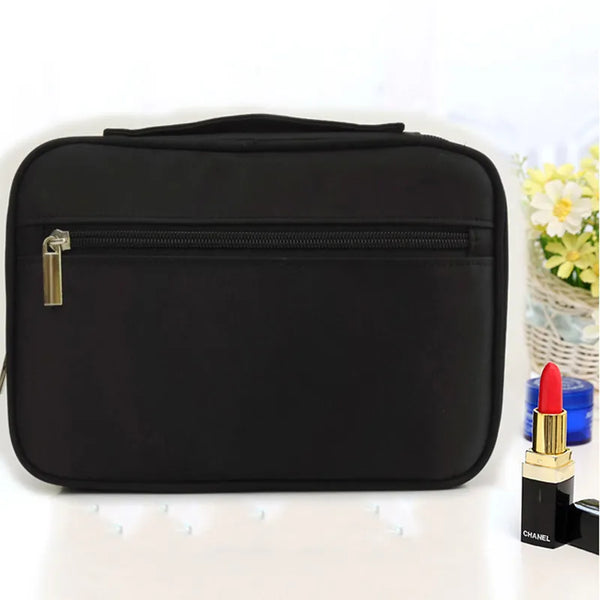 Professional Cosmetic Bag Beauty Case Toiletry Brush Organizer Neceser Multi Functional Makeup Bag for Travel & Home