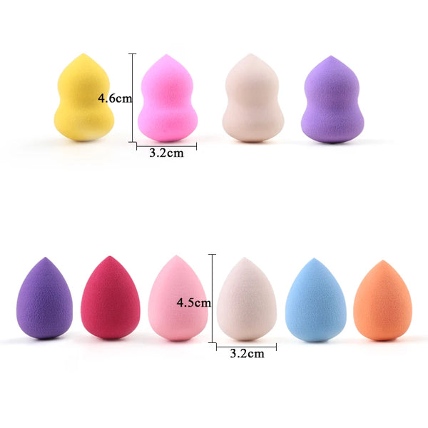 Medium Makeup Sponge Water drop shape Make up Foundation Puff Concealer Powder Smooth Beauty Cosmetic makeup sponge tool