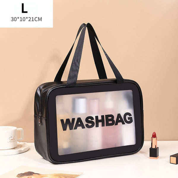 Travel Storage Bag Cosmetic Bag Makeup Bag Travel Organizer Bags Waterproof Washbag Transparent Cosmetic Cases