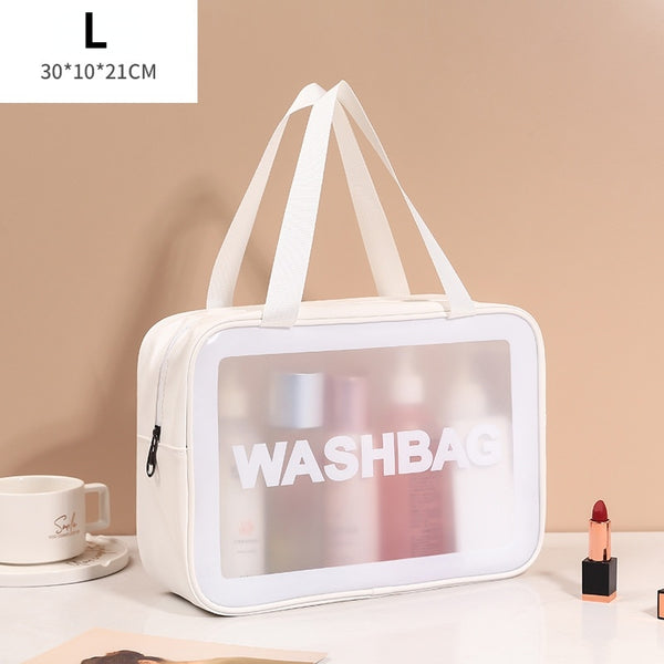 Travel Storage Bag Cosmetic Bag Makeup Bag Travel Organizer Bags Waterproof Washbag Transparent Cosmetic Cases