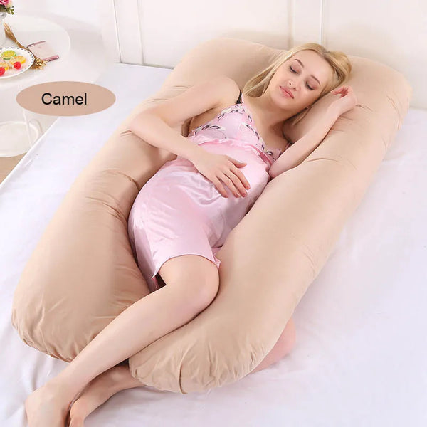 U Shape Pregnancy Pillow Full Body Maternity Pillows for Side Sleeper Pregnancy Women Sleeping Support Bedding Pregnancy Pillow