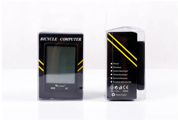 Wireless Bicycle Computer Backlight Waterproof Cycling Speedometer Mechanical Magnet Speed Sensor Bike Odometer