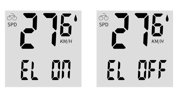 Wireless Bicycle Computer Backlight Waterproof Cycling Speedometer Mechanical Magnet Speed Sensor Bike Odometer