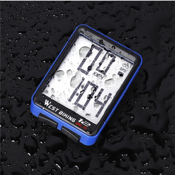 Wireless Bicycle Computer Backlight Waterproof Cycling Speedometer Mechanical Magnet Speed Sensor Bike Odometer