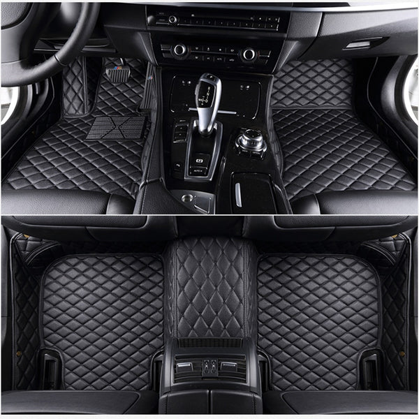 Flash mat leather car floor mats fit 98% car model for Toyota Lada Renault Kia Volkswage Honda BMW BENZ accessories foot mats