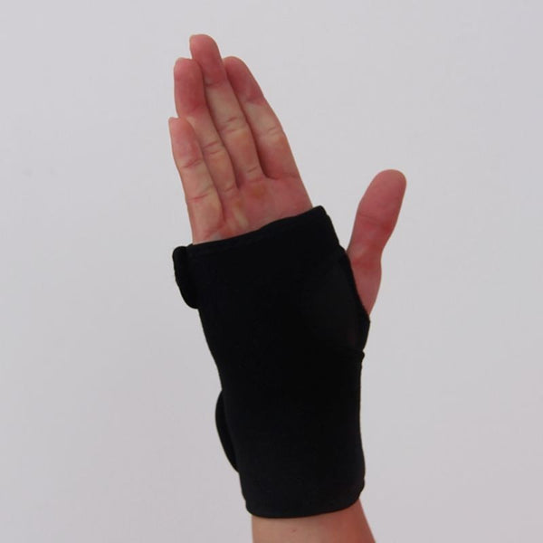 1pc Useful Splint Sprains Arthritis Band Belt Carpal Tunnel Hand Wrist Support Brace Solid Black