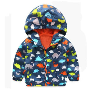 Cute Dinosaur Spring Children Coat Autumn Kids Jacket Boys Outerwear Coats Active Boy Windbreaker Baby Clothes Clothing - UTouchUBuyNow