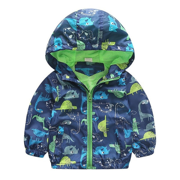 Cute Dinosaur Spring Children Coat Autumn Kids Jacket Boys Outerwear Coats Active Boy Windbreaker Baby Clothes Clothing - UTouchUBuyNow