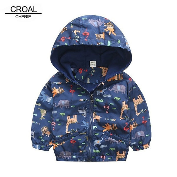 Cute Dinosaur Spring Children Coat Autumn Kids Jacket Boys Outerwear Coats Active Boy Windbreaker Baby Clothes Clothing - UTouchUBuyNow