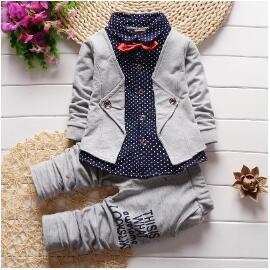 Spring autumn children clothing set baby boys shirt clothes sport suit kids boys outfits suit - UTouchUBuyNow