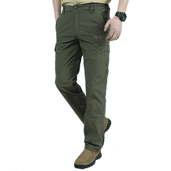 Breathable lightweight Waterproof Quick Dry Casual Pants Men Summer Army Military Style Trousers Men's Tactical Cargo Pants Male - UTouchUBuyNow