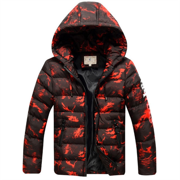 Boys Winter Coat Padded Jacket Outerwear For Fashion Hooded Thick Warm Children Parkas Overcoat High Quality - UTouchUBuyNow