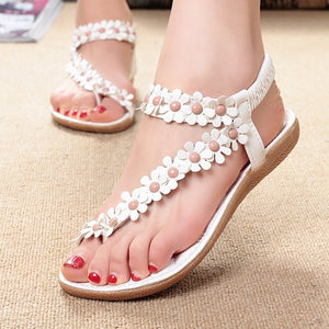 Women Sandals Summer Style Bling Bowtie Fashion Peep Toe Jelly Shoes Sandal Flat Shoes