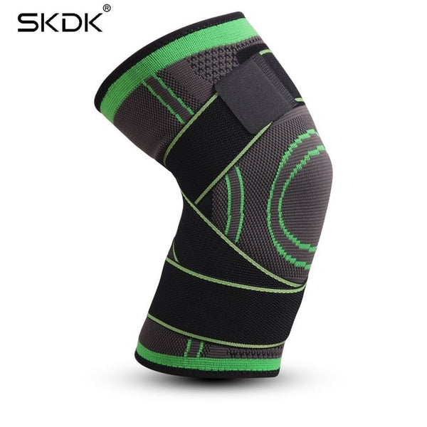 1PC Non-Slip Knee Brace Compression Knee Sleeve Sports Knee Pad Running Basketball Fitness Cycling Tennis Knee Support