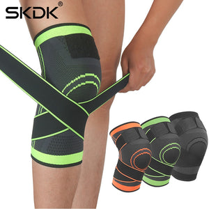 1PC Non-Slip Knee Brace Compression Knee Sleeve Sports Knee Pad Running Basketball Fitness Cycling Tennis Knee Support