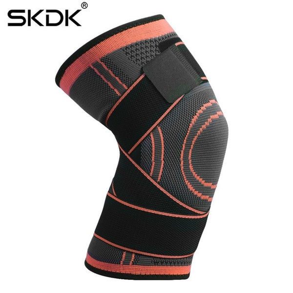 1PC Non-Slip Knee Brace Compression Knee Sleeve Sports Knee Pad Running Basketball Fitness Cycling Tennis Knee Support